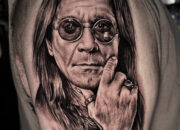 Ozzy Osbourne. Tattoos by Craig Mackay.