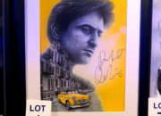Taxi Driver painted portrait done for an evening with Robert De Niro. This was signed by Robert and auctioned off. Medium: Acrylic paints on art board. Prints available to buy at www.etsy.com/uk/shop/CraigMackayDesign. By Craig Mackay.