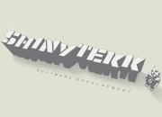 Company logo for 'ShinyTekk'. Medium: Digital. By Craig Mackay.